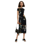Midi Collage Dress