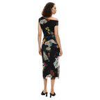 Midi Collage Dress