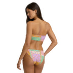 Billabong Dreamy Daze Reversible Tropic Swim Bottom in Sweet Lilac back view