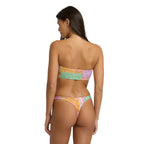 Billabong Dreamy Daze Reversible Tully Tube Top in Sweet Lilac back view