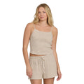 Billabong Easy Livin Cami in Brown Stone front view