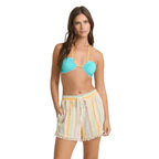 Billabong Palm Viva Short in Sweet Lilac front view