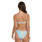 Billabong Picnic Maui Swim Bottom in Dream Blue back view
