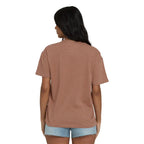 Billabong Sand to Surf Tee in Brown Stone back view