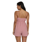 Billabong Star Glow Romper in Pink Sunset back view