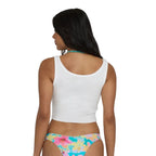 Billabong Summer Sweetness Tank in Salt Crystal back view