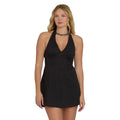 Billabong Sunny Sometimes Dress in Black Sands front view