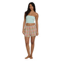 Billabong Sweet Check Short YD in Party Pink front view