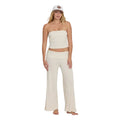 Billabong Sweet Coast Pant in White Cap front view