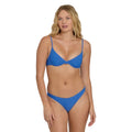 Billabong Tanlines Demi Underwire Swim Top in True Blue front view