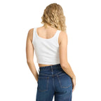 Billabong Travel Bikini Tank in Salt Crystal back view