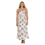 Billabong Undone Maxi Cover-Up in Salt Crystal front view