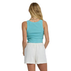 Billabong Wanderer Woven Shorts in Salt Crystal back view