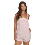 Billabong Wild Pursuit Overall Romper in Rosewater front view