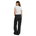 Billabong Women's Free Fall Flare Pant in Black back view