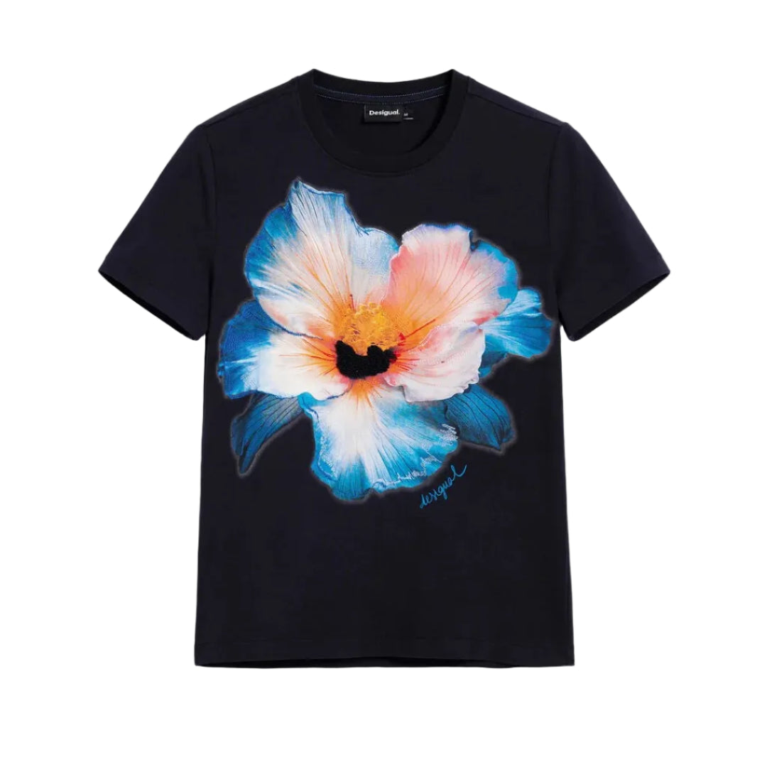 Big flower T-Shirt