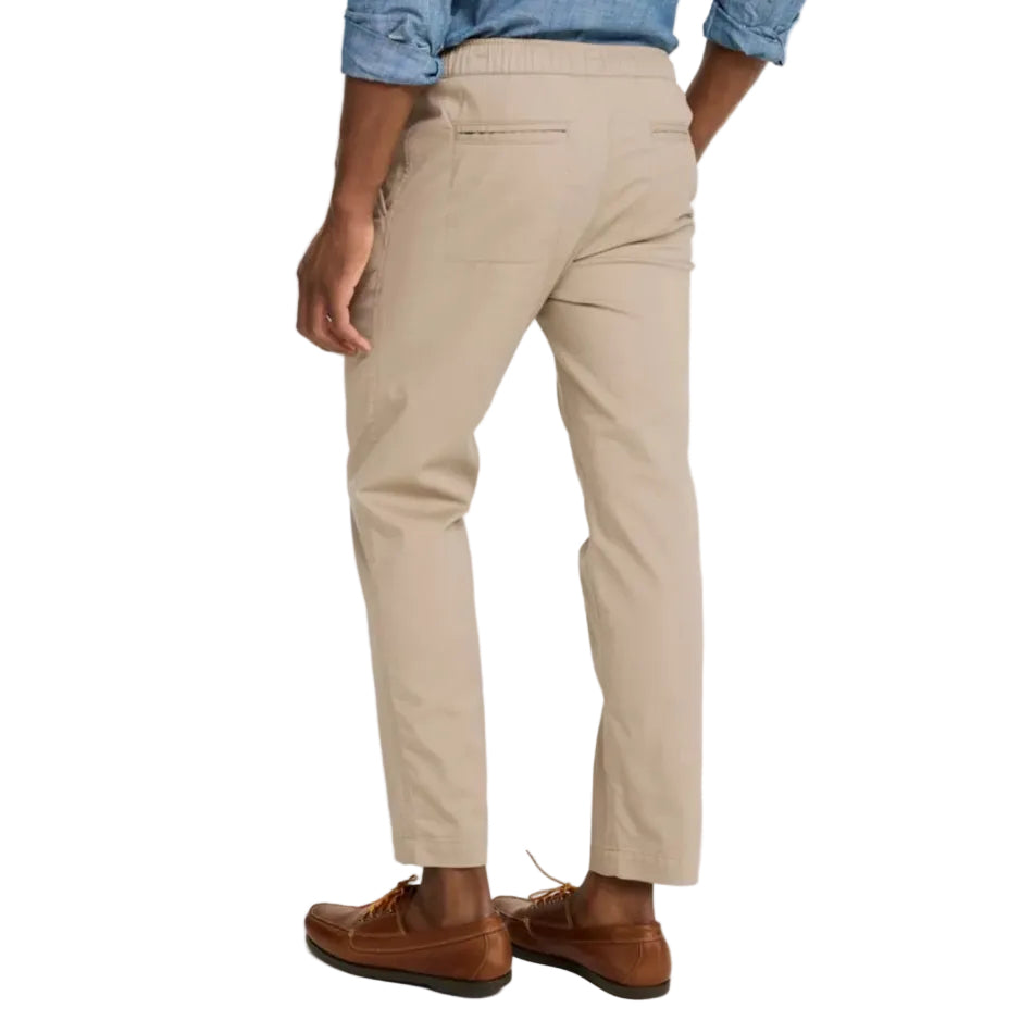 Men's Comfort Stretch Dock Pant Standard Fit Straight Leg 32" back view