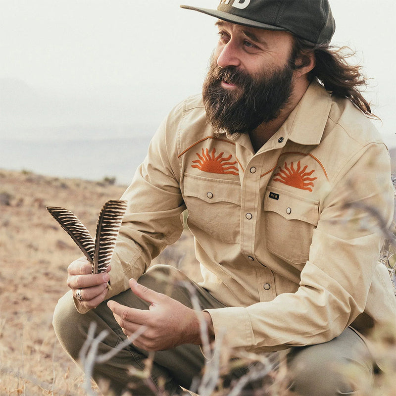 Howler Bros Crosscut Deluxe Snapshirt