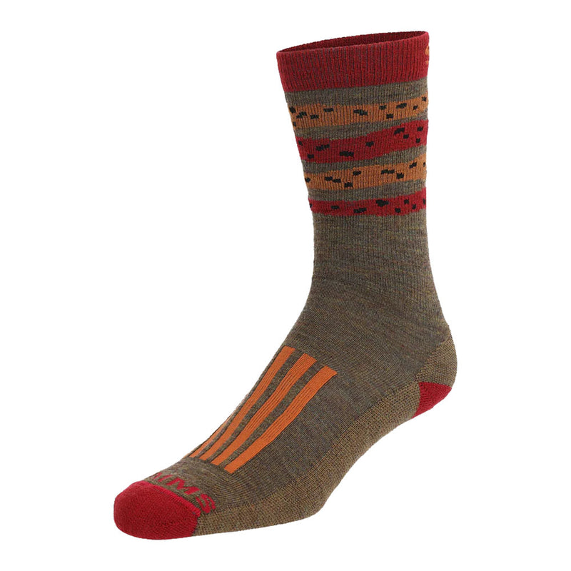 Simms Men's Daily Socks - Cutty Red