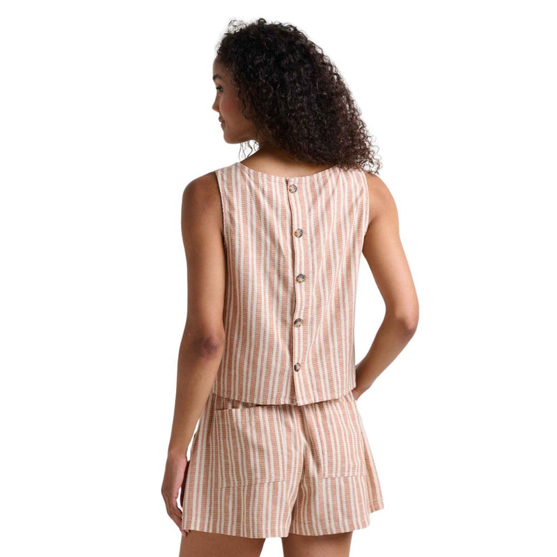 Toad & Co Women's Taj Hemp Button Back Tank II