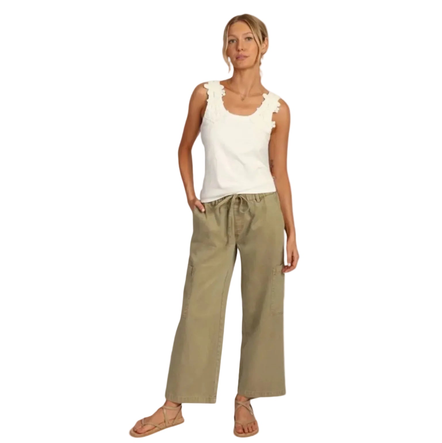 Dylan Riley Cargo Pant in Cargo front view
