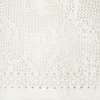 Esqualo 3D Crochet Top White crochet detail
