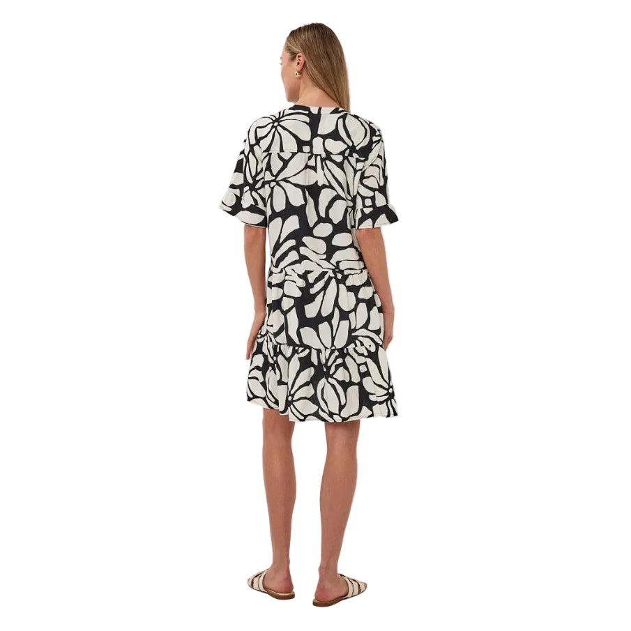 Esqualo Sunset Dress Short Back Image