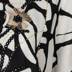 Esqualo Sunset Dress Short Detail Closeup
