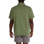 Howler Bros Pilgrimage Polo in Jungle back view