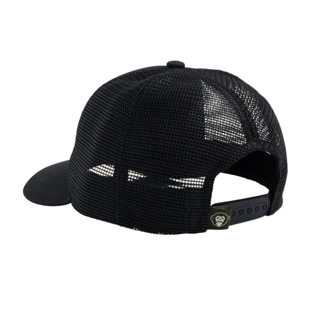 Model wearing Howler Bros Standard Hat in El Mono Black