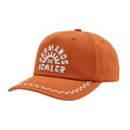 Howler Bros Standard Hat in Hermanos Script Pumpkin front view