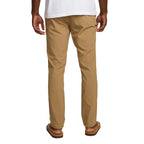 Howler Brothers Electrolight Tech Pants in Deep Khaki back view