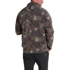 Howler Brothers Men's Free Range Fleece Pullover in Tropic Noir back view