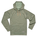 Howler Brothers Men's Loggerhead Hoodie in Pond Patterns / Mermaid, front view