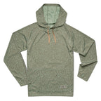 Howler Brothers Men's Loggerhead Hoodie in Pond Patterns / Mermaid, front view