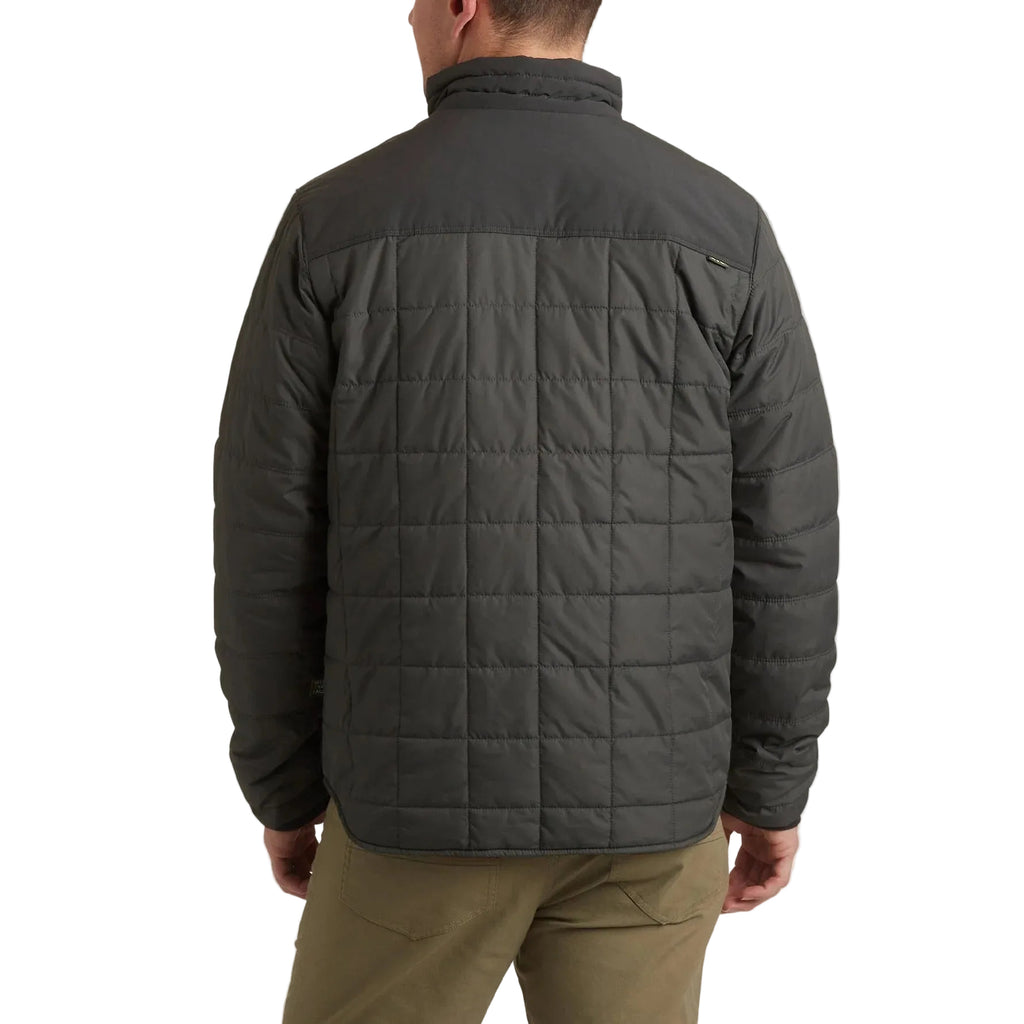 Howler Brothers Men's Merlin Jacket in Double Black back view