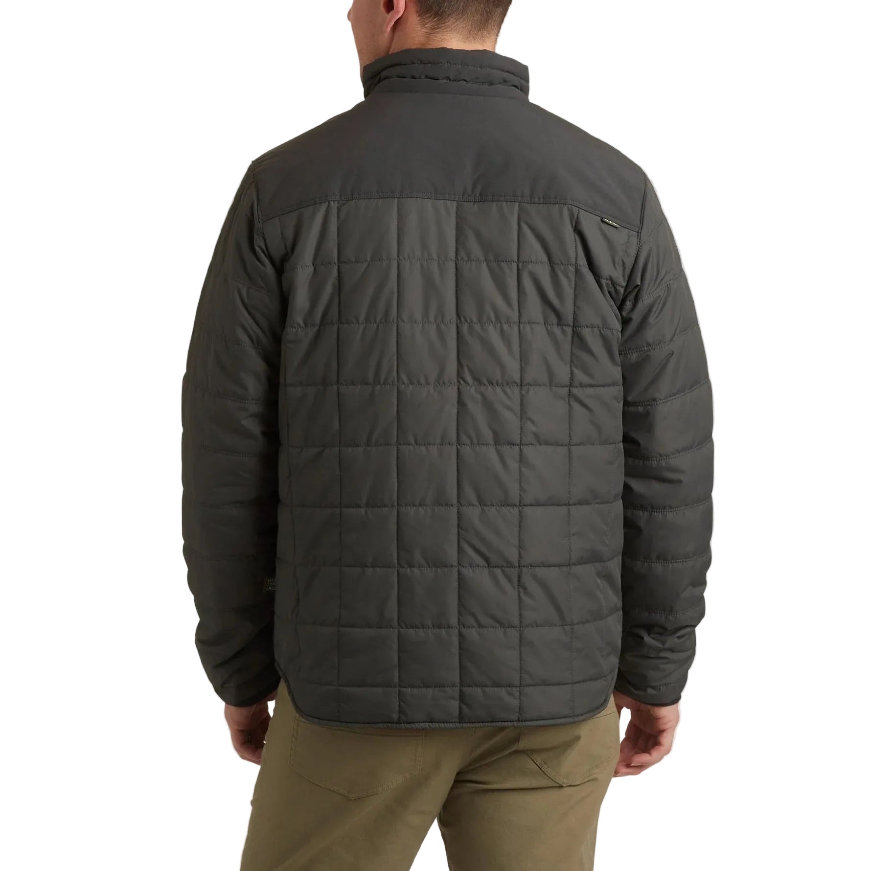 Howler Brothers Men's Merlin Jacket in Double Black back view