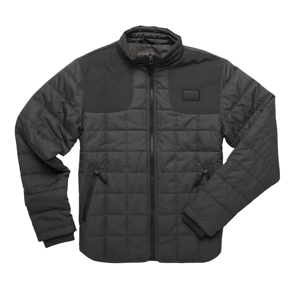 Howler Brothers Men's Merlin Jacket in Double Black flat lay
