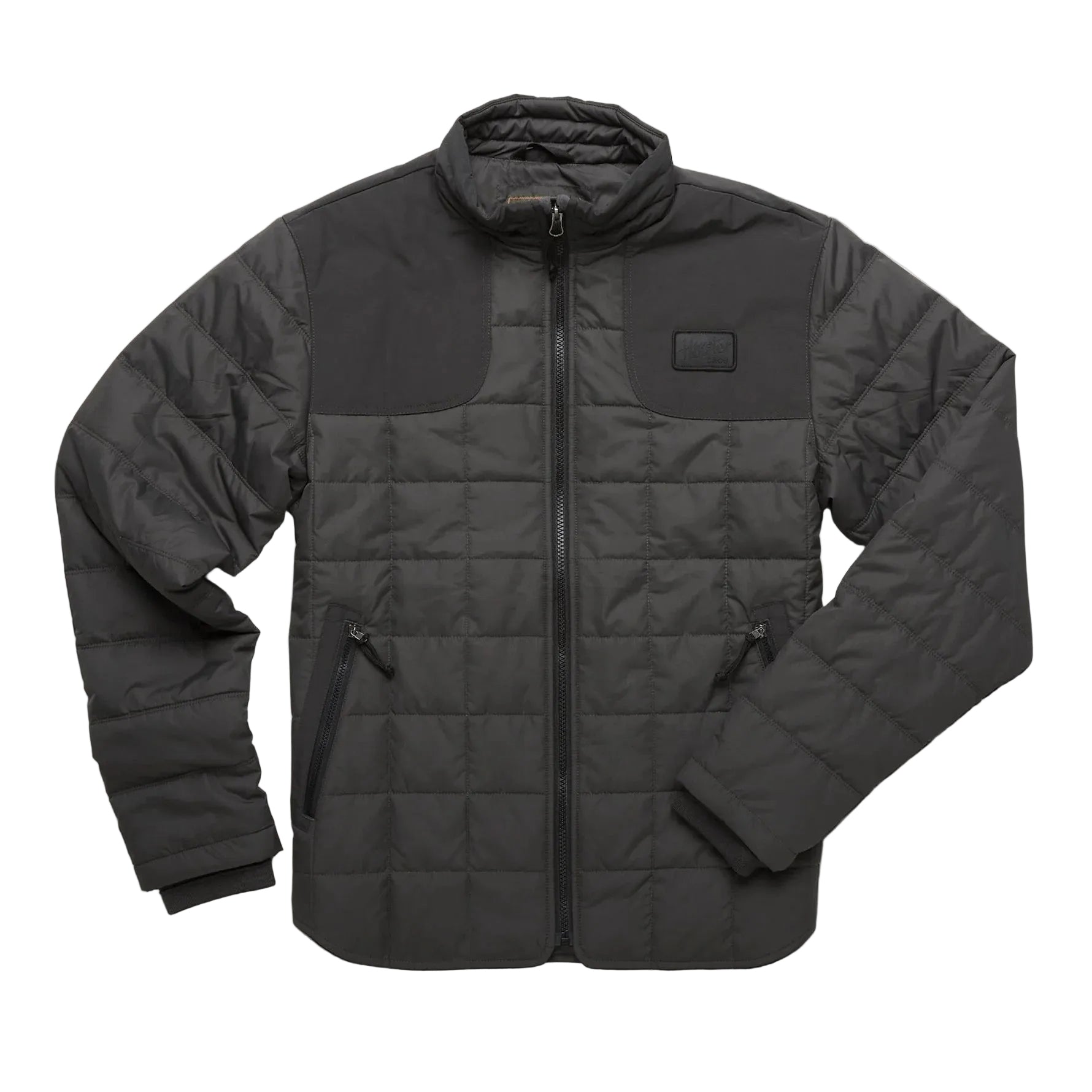 Howler Brothers Men's Merlin Jacket in Double Black flat lay