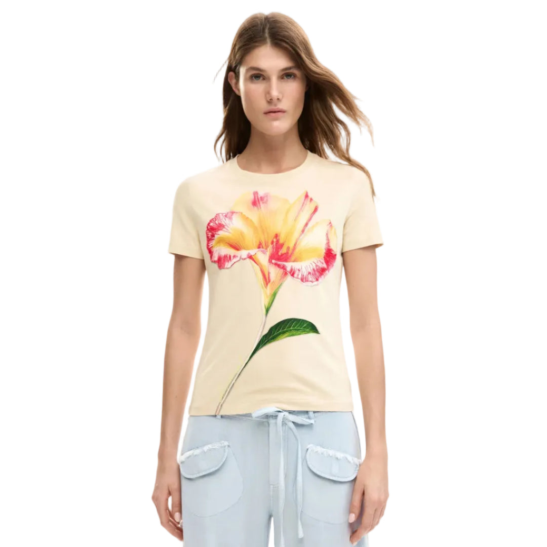 Big flower T-Shirt