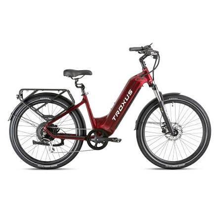Trax Plus IQ Step-Thru Metallic Red