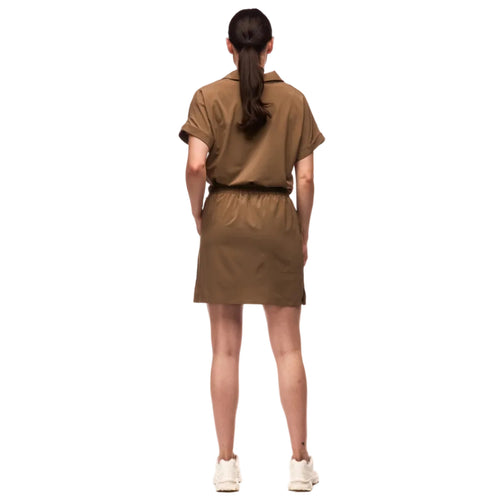 Indyeva Alokaya Skort in Umber back view