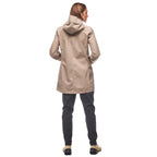 Indyeva KISA III women's rain jacket back view