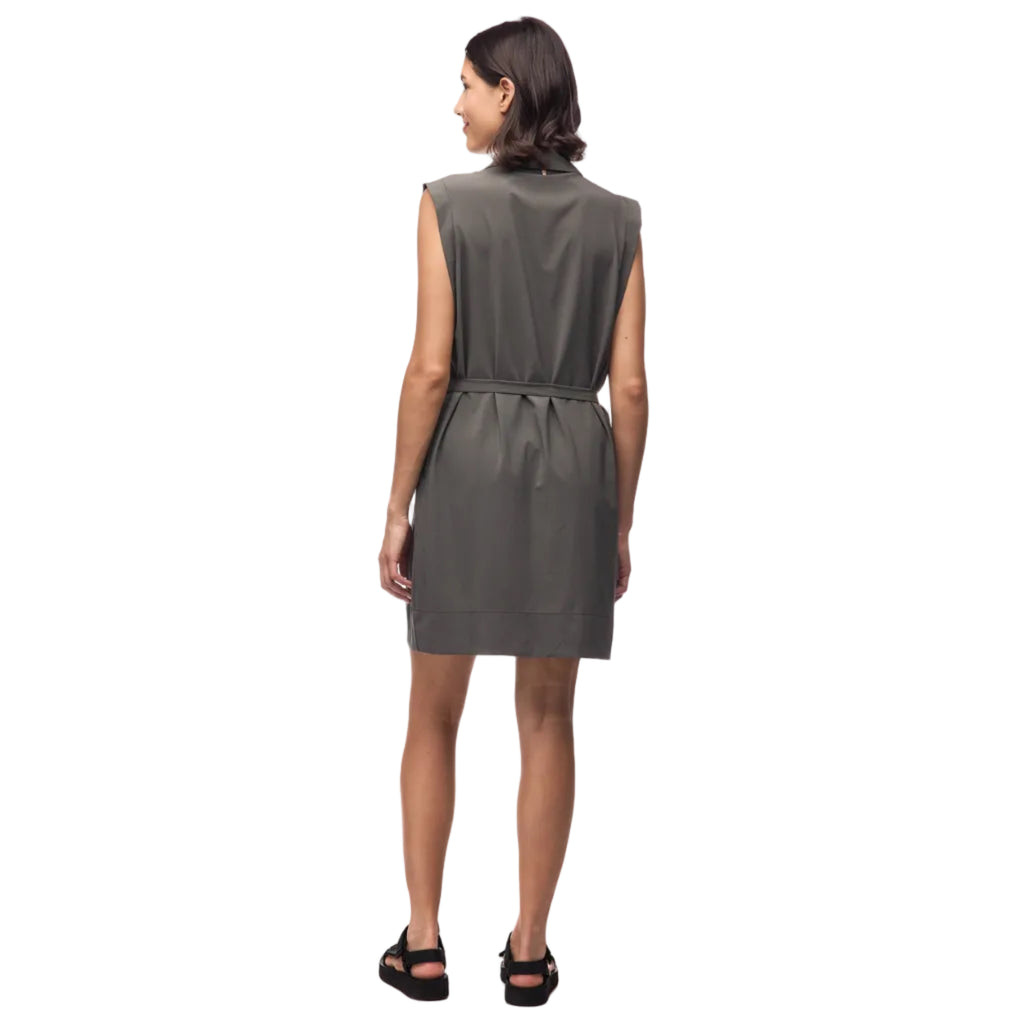Indyeva PILVI Dress in Nephrite back view