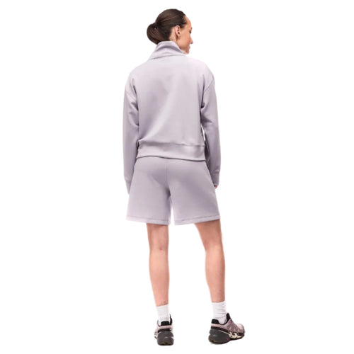 Indyeva women’s Calido Full Zip Sweatshirt in Rocky back view