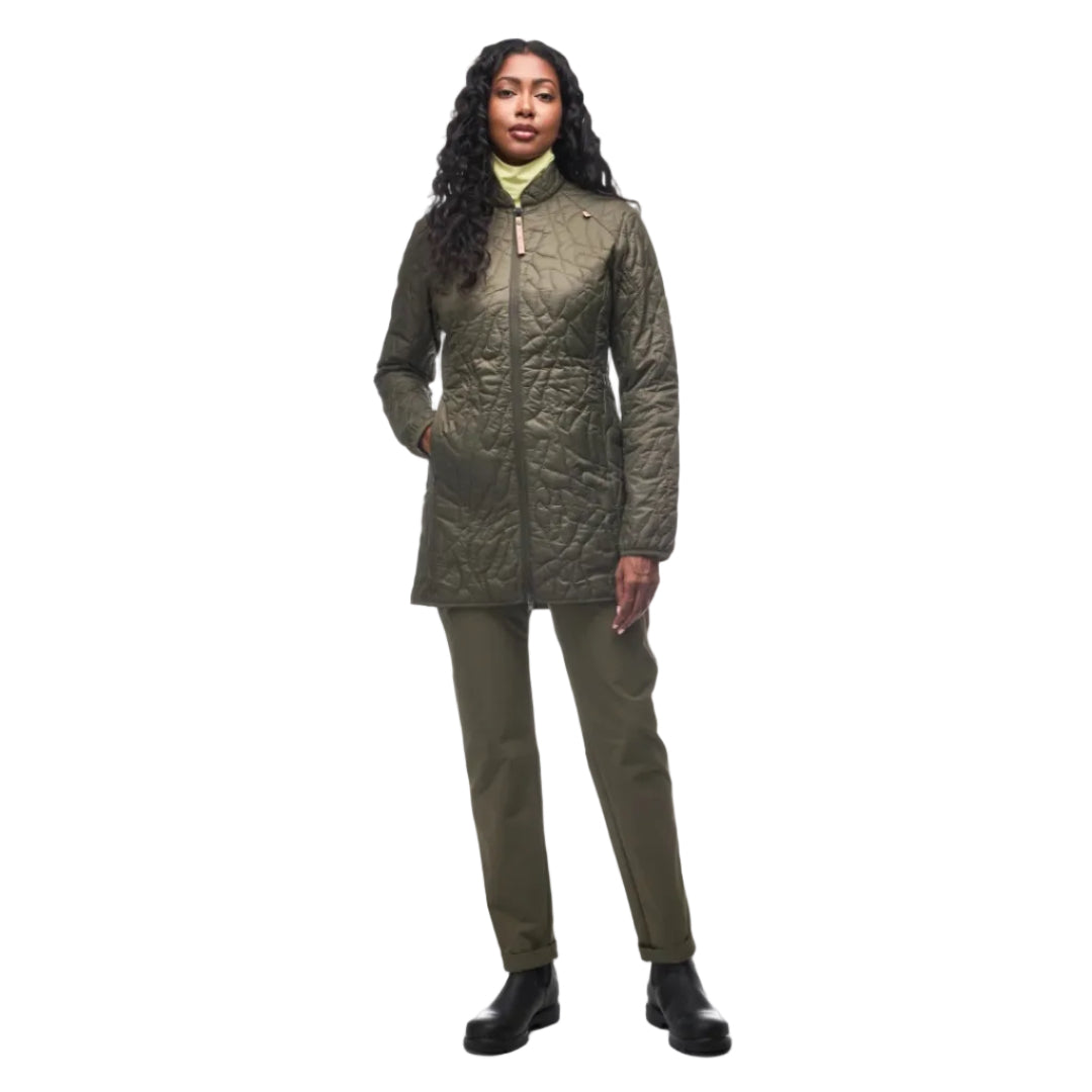 Front view of the Indyeva Women’s Isova Jacket in Agate