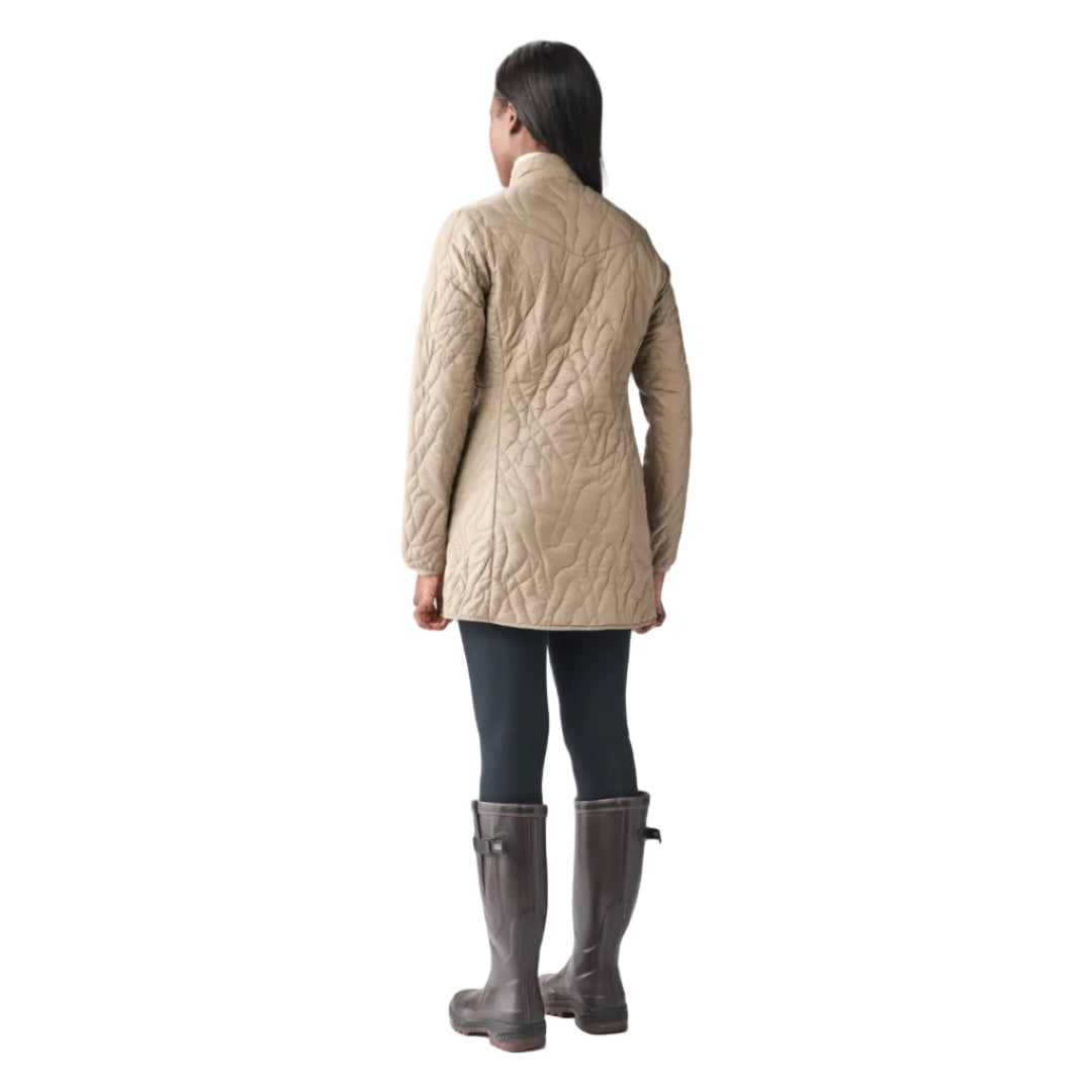 Back view of the Indyeva Women’s Isova Jacket in Silt