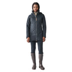 Indyeva Women's Kisa III Rain Jacket in Black front view