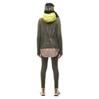 Back view of the Indyeva Women’s Linoa Tunic in Agate/Limetta CB