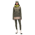 Front view of the Indyeva Women’s Linoa Tunic in Agate/Limetta CB